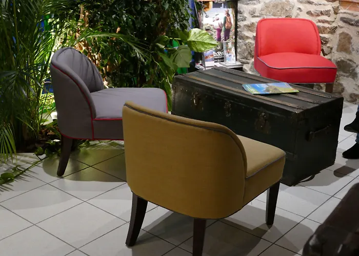 酒店 Logis Le Champalud Restaurant La Citadelle 3*