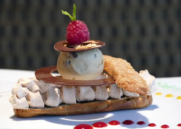 酒店 Logis Le Champalud Restaurant La Citadelle